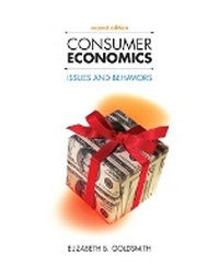 Enlarge image Cover: Consumer Economics - Pearson