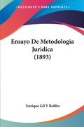 Bild: Ensayo De Metodologia Juridica (1893) - Kessinger Publishing