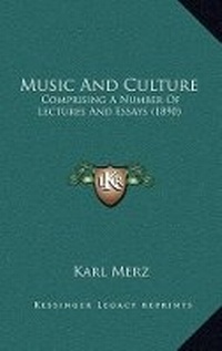 Enlarge image Cover: Music And Culture - Kessinger Publishing
