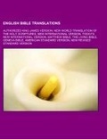 Cover: English Bible Translations - Books LLC, Wiki Series