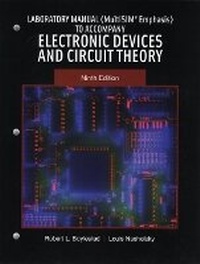 Enlarge image Cover: Lab Manual (MultiSIM Emphasis) - Pearson