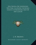 Cover: Spectropia Or Surprising Spectral Illusions Showing Ghosts Everywhere And Of Any Color - Kessinger Publishing