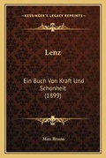 Cover: Lenz - Kessinger Publishing