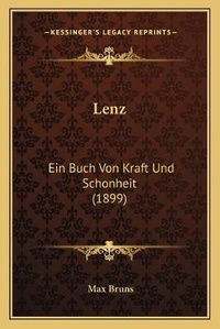 Enlarge image Cover: Lenz - Kessinger Publishing