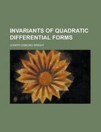 Abbildung von: Invariants of Quadratic Differential Forms - Rarebooksclub.com