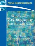 Cover: Introduction to Cryptography with Coding Theory - Pearson