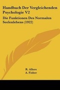 Cover: Handbuch Der Vergleichenden Psychologie V2 - Kessinger Publishing