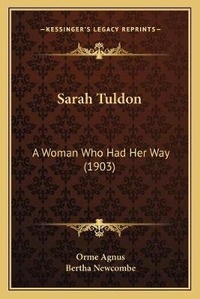Enlarge image Cover: Sarah Tuldon - Kessinger Publishing