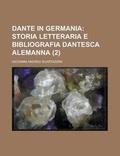 Cover: Dante in Germania (2) - Rarebooksclub.com
