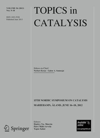 Abbildung von: Topics in Catalysis - Springer