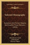 Cover: Selected Monographs - Kessinger Publishing