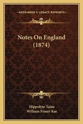 Cover: Notes On England (1874) - Kessinger Publishing