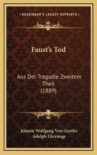 Enlarge image Cover: Faust's Tod - Kessinger Publishing