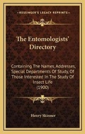 Cover: The Entomologists' Directory - Kessinger Publishing