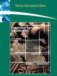 Enlarge image Cover: Structured Computer Organization - Prentice-Hall