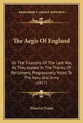 Cover: The Aegis Of England - Kessinger Publishing