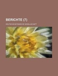 Cover: Berichte (7 ) - Rarebooksclub.com