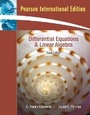 Cover: Differential Equations and Linear Algebra - Pearson