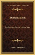 Cover: Existentialism - Kessinger Publishing