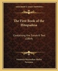 Cover: The First Book of the Hitopadesa - Kessinger Publishing
