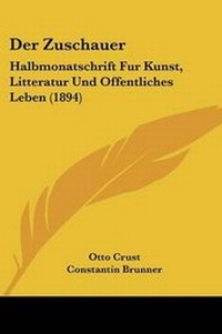 Enlarge image Cover: Der Zuschauer - Kessinger Publishing