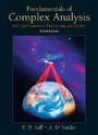 Cover: Fundamentals of Complex Analysis with Applications to Engineering, Science, and Mathematics - Pearson