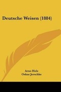 Cover: Deutsche Weisen (1884) - Kessinger Publishing