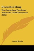 Cover: Deutsches Slang - Kessinger Publishing