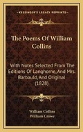 Cover: The Poems Of William Collins - Kessinger Publishing
