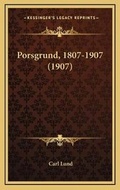 Cover: Porsgrund, 1807-1907 (1907) - Kessinger Publishing