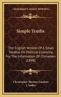 Cover: Simple Truths - Kessinger Publishing