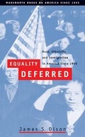 Cover: Equality Deferred - Wadsworth Publishing Co Inc