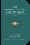 Cover: The Rhymester Or The Rules Of Rhyme - Kessinger Publishing