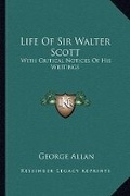 Cover: Life Of Sir Walter Scott - Kessinger Publishing