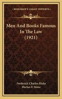 Enlarge image Cover: Men And Books Famous In The Law (1921) - Kessinger Publishing