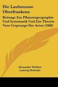 Cover: Die Laubmoose Oberfrankens - Kessinger Publishing