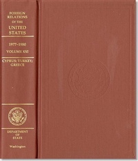 Abbildung von: Foreign Relations of the United States, 1964-1968, Volume XVI: Cyprus; Greece; Turkey - Bureau of Public Affairs, Office of the
