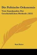 Cover: Die Politische Oekonomie - Kessinger Publishing