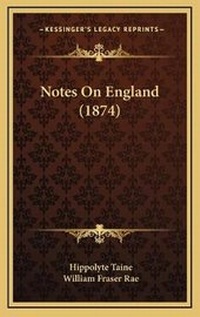 Enlarge image Cover: Notes On England (1874) - Kessinger Publishing