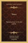 Cover: Tosca - Kessinger Publishing