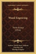 Cover: Wood Engraving - Kessinger Publishing
