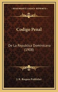 Abbildung von: Codigo Penal - Kessinger Publishing
