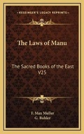 Cover: The Laws of Manu - Kessinger Publishing