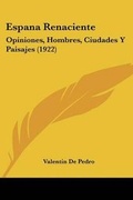 Cover: Espana Renaciente - Kessinger Publishing