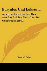 Abbildung von: Euryalus Und Lukrezia - Kessinger Publishing