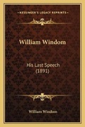 Cover: William Windom - Kessinger Publishing