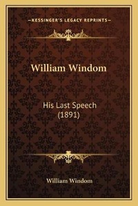 Enlarge image Cover: William Windom - Kessinger Publishing