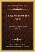 Cover: Selections From The Qur'an - Kessinger Publishing