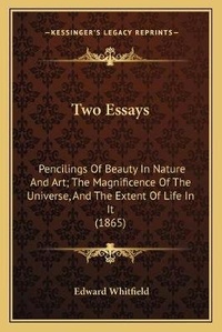Enlarge image Cover: Two Essays - Kessinger Publishing
