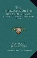 Cover: The Rhymester Or The Rules Of Rhyme - Kessinger Publishing